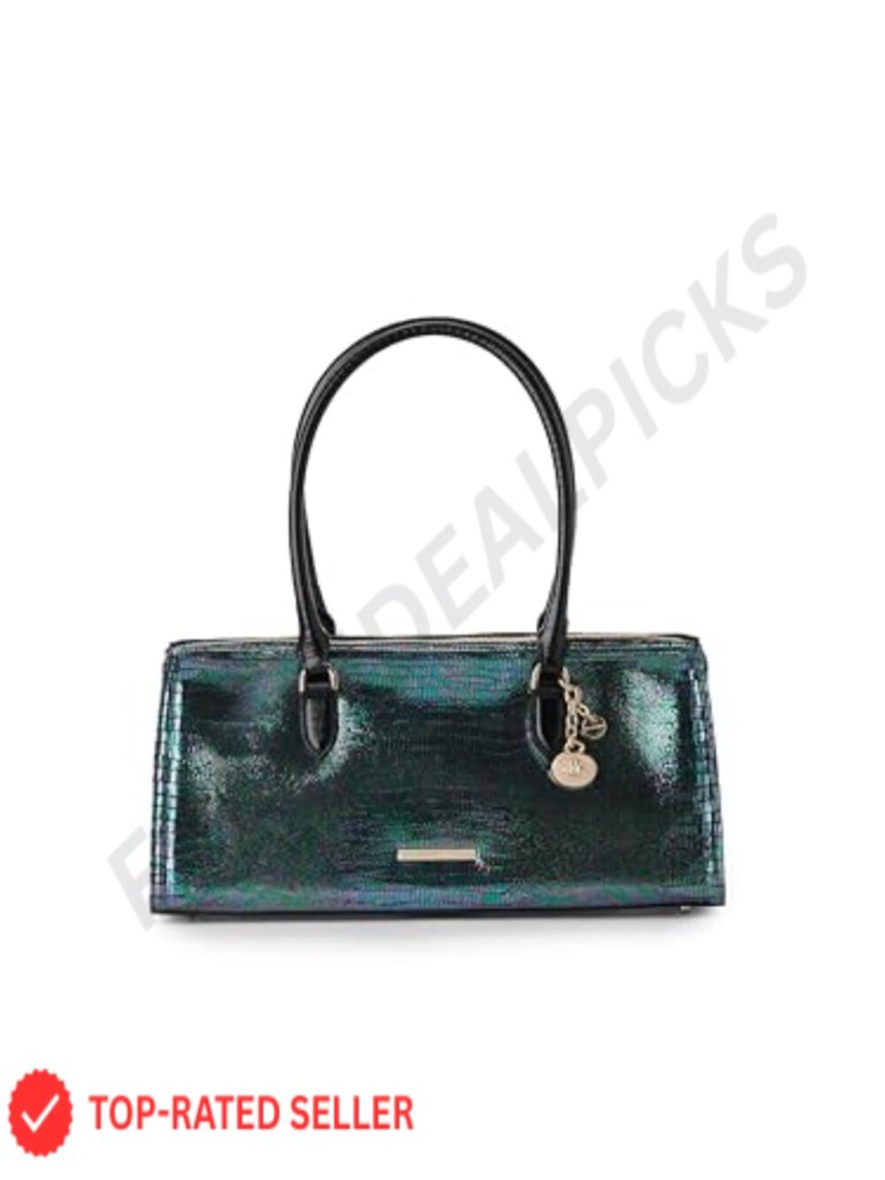 Sophia Multi Symphonic Leather Satchel Handbag with Zip Top